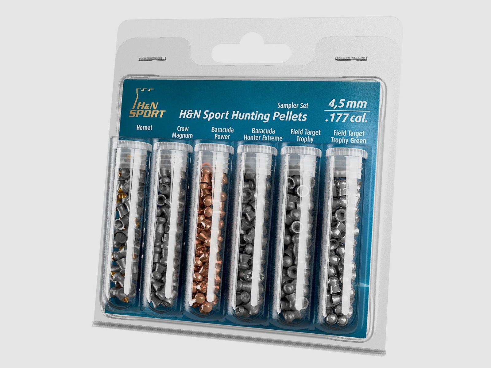 H&N H&N 6 Röhrchen mit Testkugeln 4,5 mm (.177)