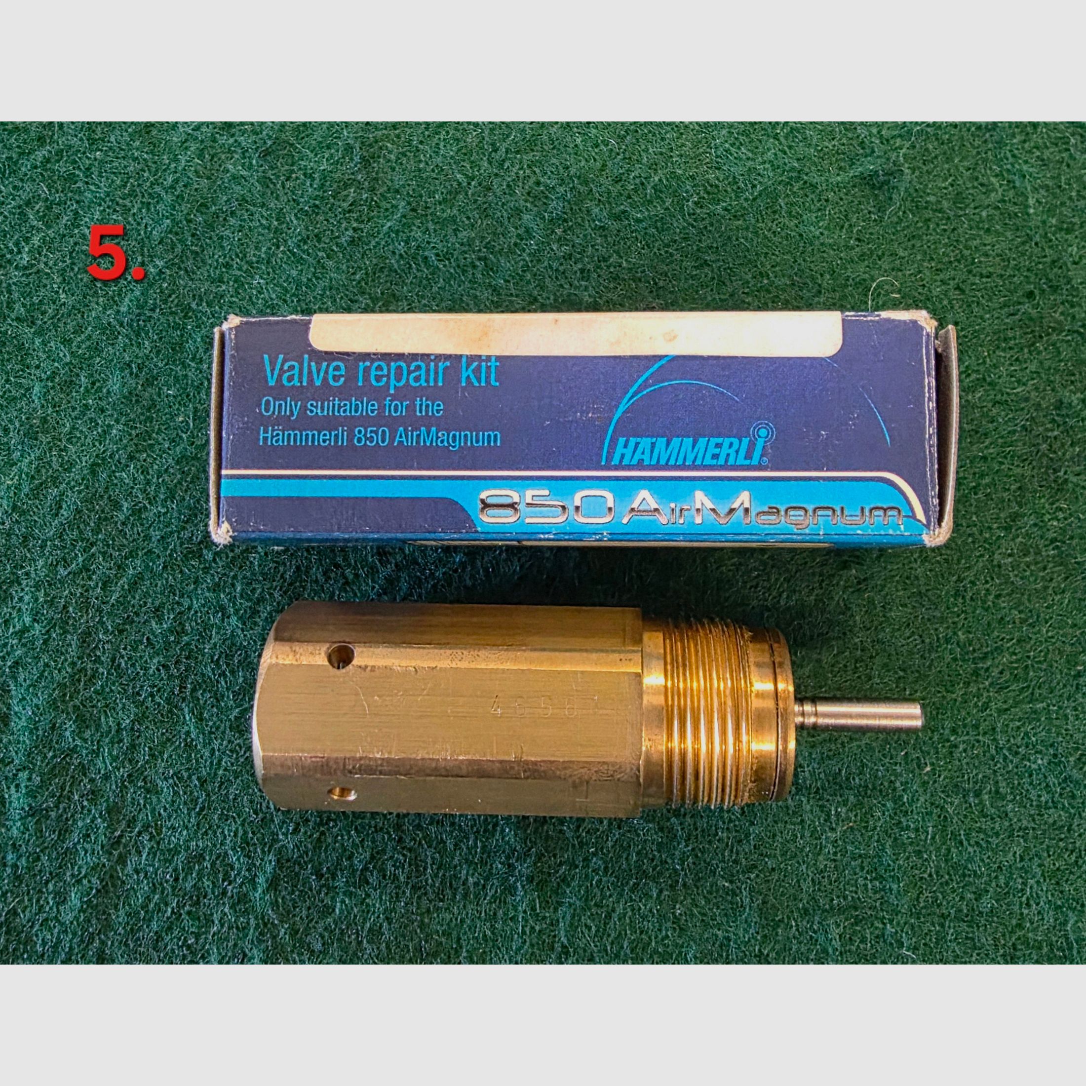 46561 Export Ventil Hämmerli Air Magnum 850 Umarex Gewehr Co2 Repetierer Classic Airmagnum XT M2 AM850