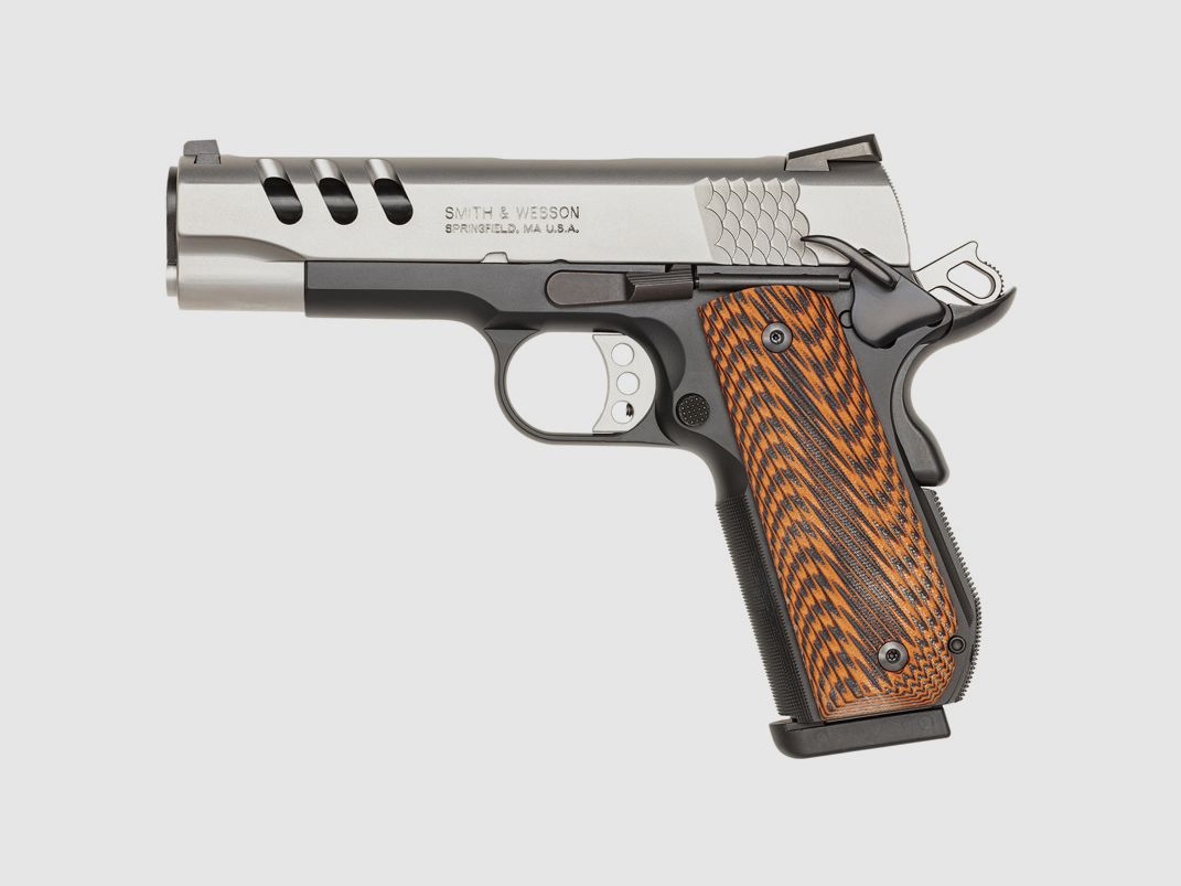 Smith & Wesson Pistol SW1911 Two-Tone 4.25′ .45ACP, immagine 2 di 6