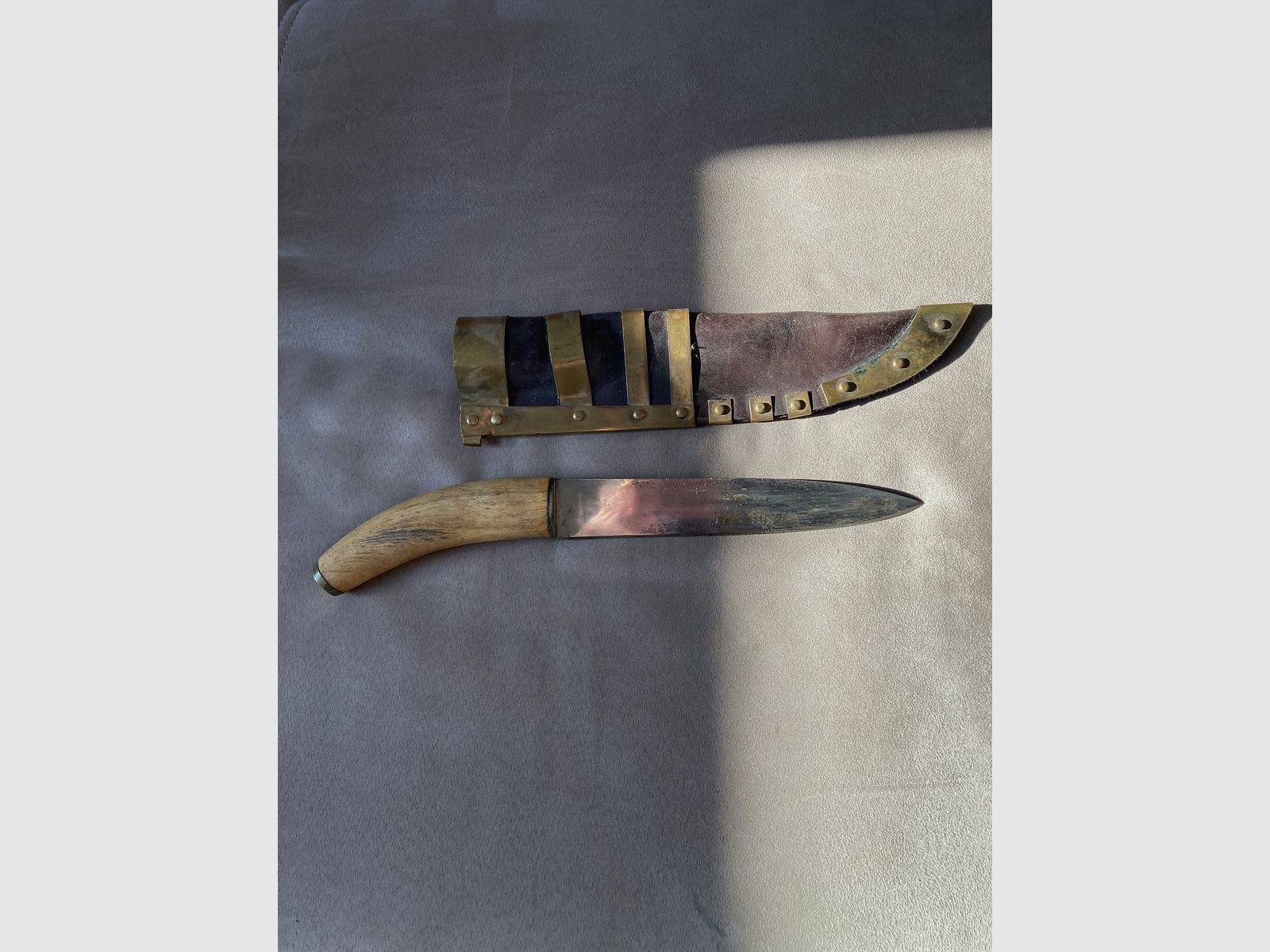 Oslo Wikingerschwert mit dazu Axt und Sachs Messer