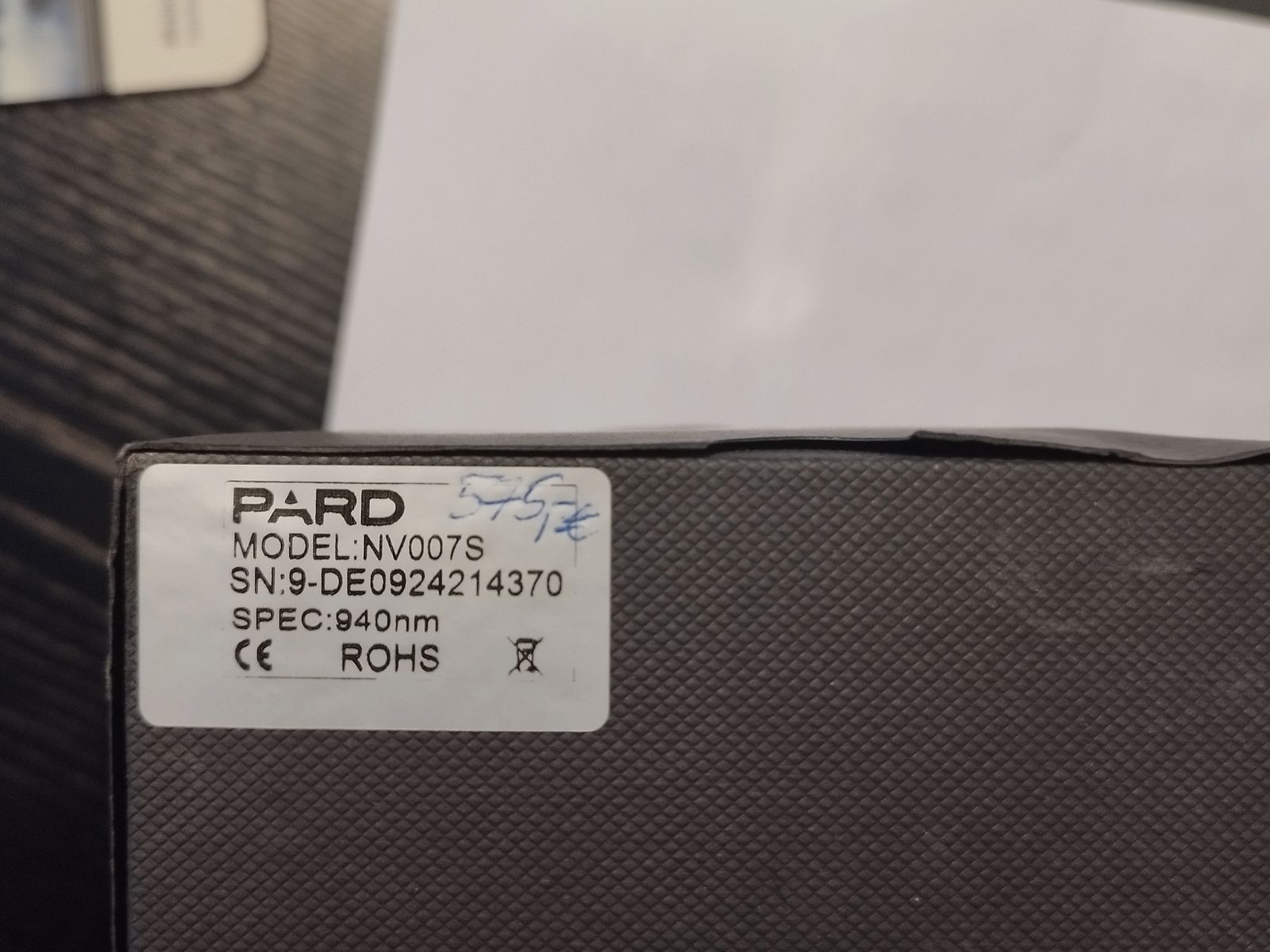 PARD NV007 S - 940 nm/45 - Nachsatzgerät