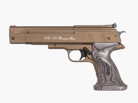 Pistola ad aria Weihrauch HW 45 Bronze Star