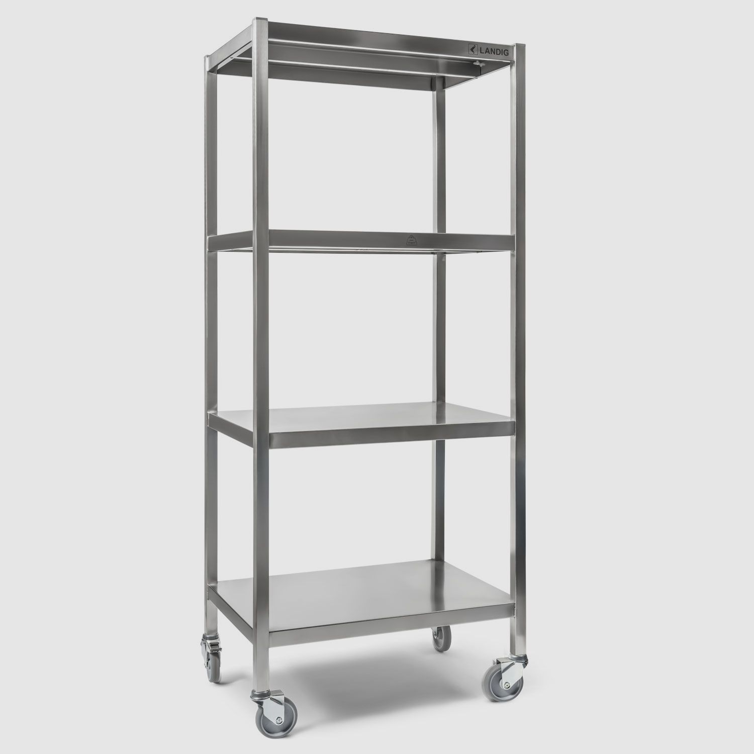 Regalsystem aus Edelstahl, Bild 1 von 2