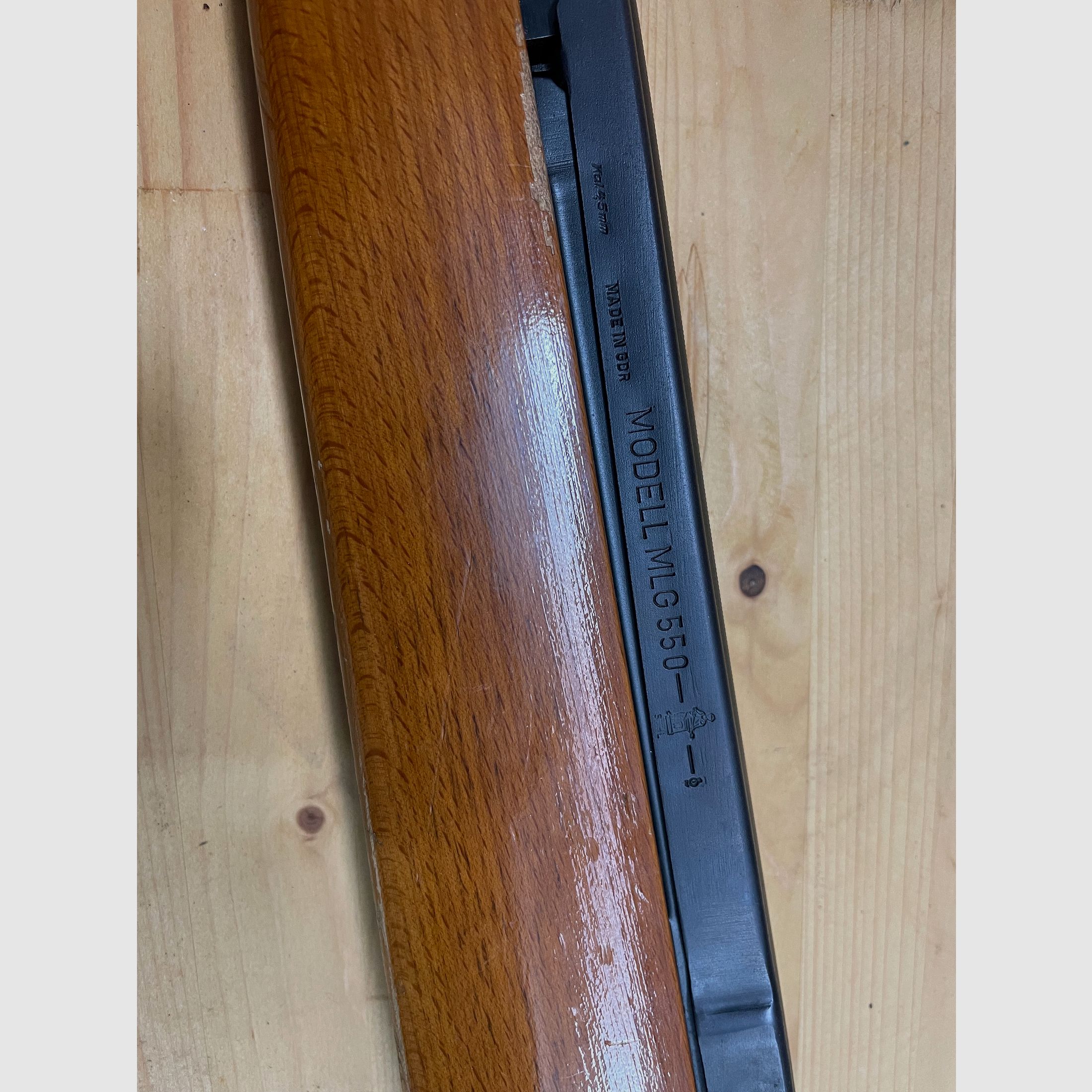 Haenel MLG 550, Oberhebelspanner (Originalzustand)