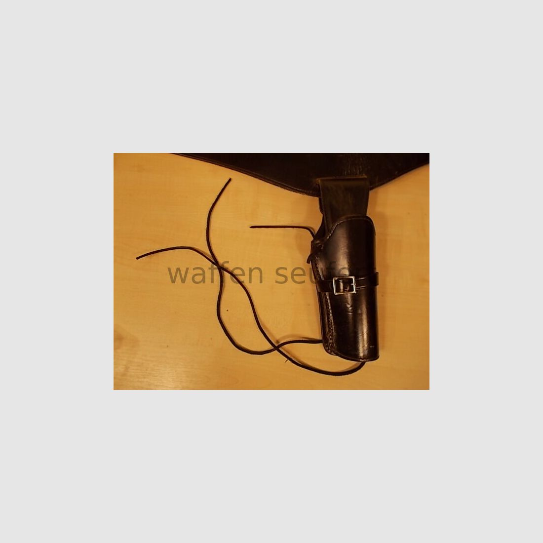 Bucheimer Westerngürtel + Holster für 6" Western-Revolver