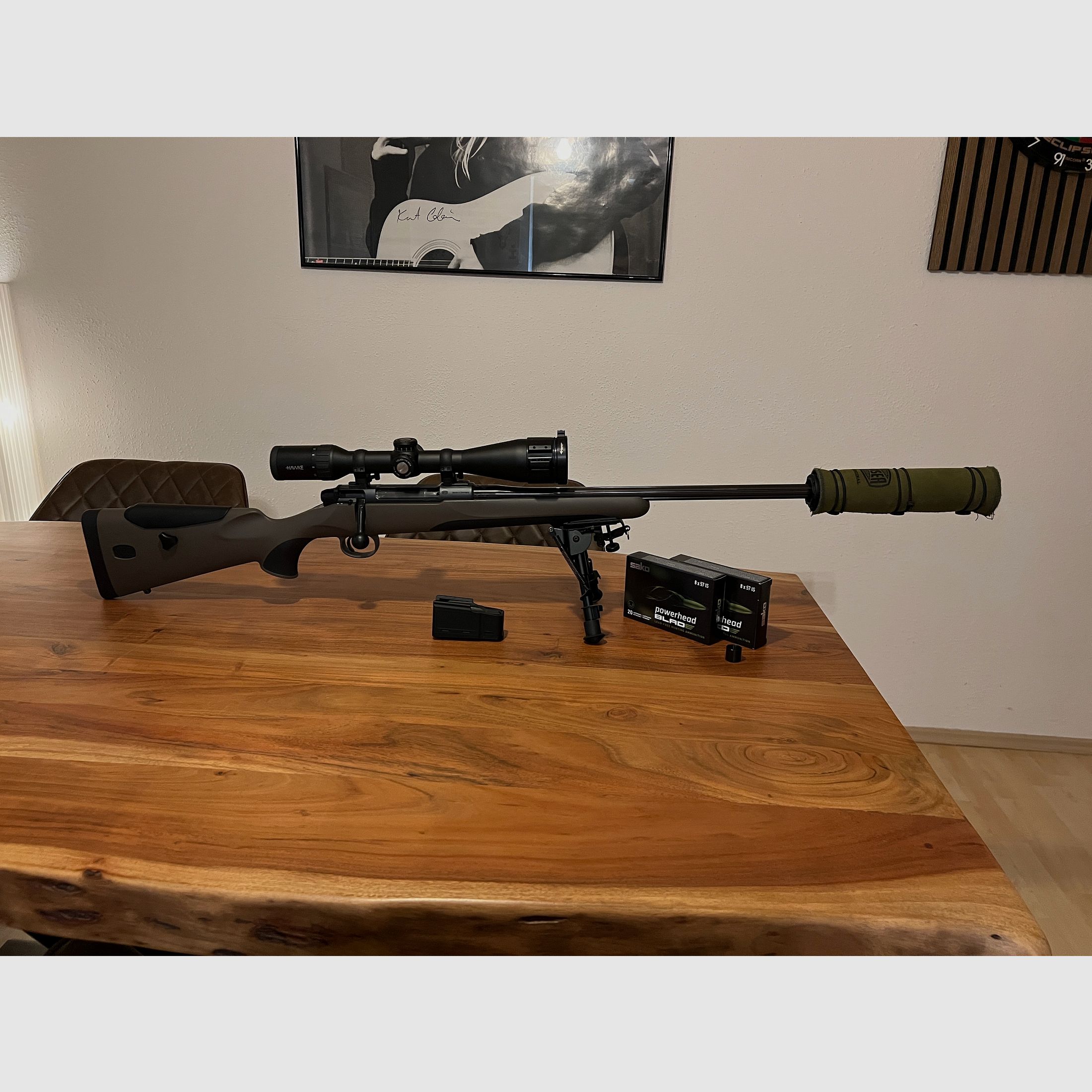 Mauser 18 Feldjagd 8x57IS + Hexalock + A-Tec H2