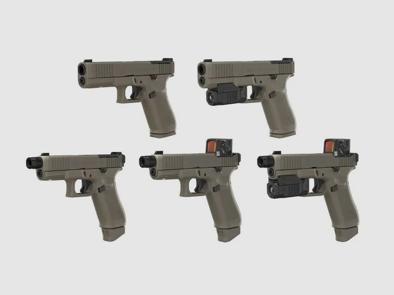 GLOCK 45 Gen5 Hunter A-Cut COA Aimpoint GTLII Light, Bild 2 von 2