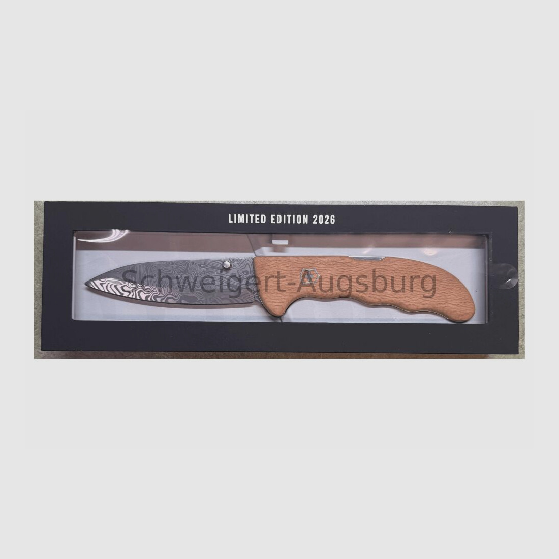 Victorinox Damst Cuchillo Anual 2026 EVOKE WOOD DAMAST LIMITED EDITION 2026