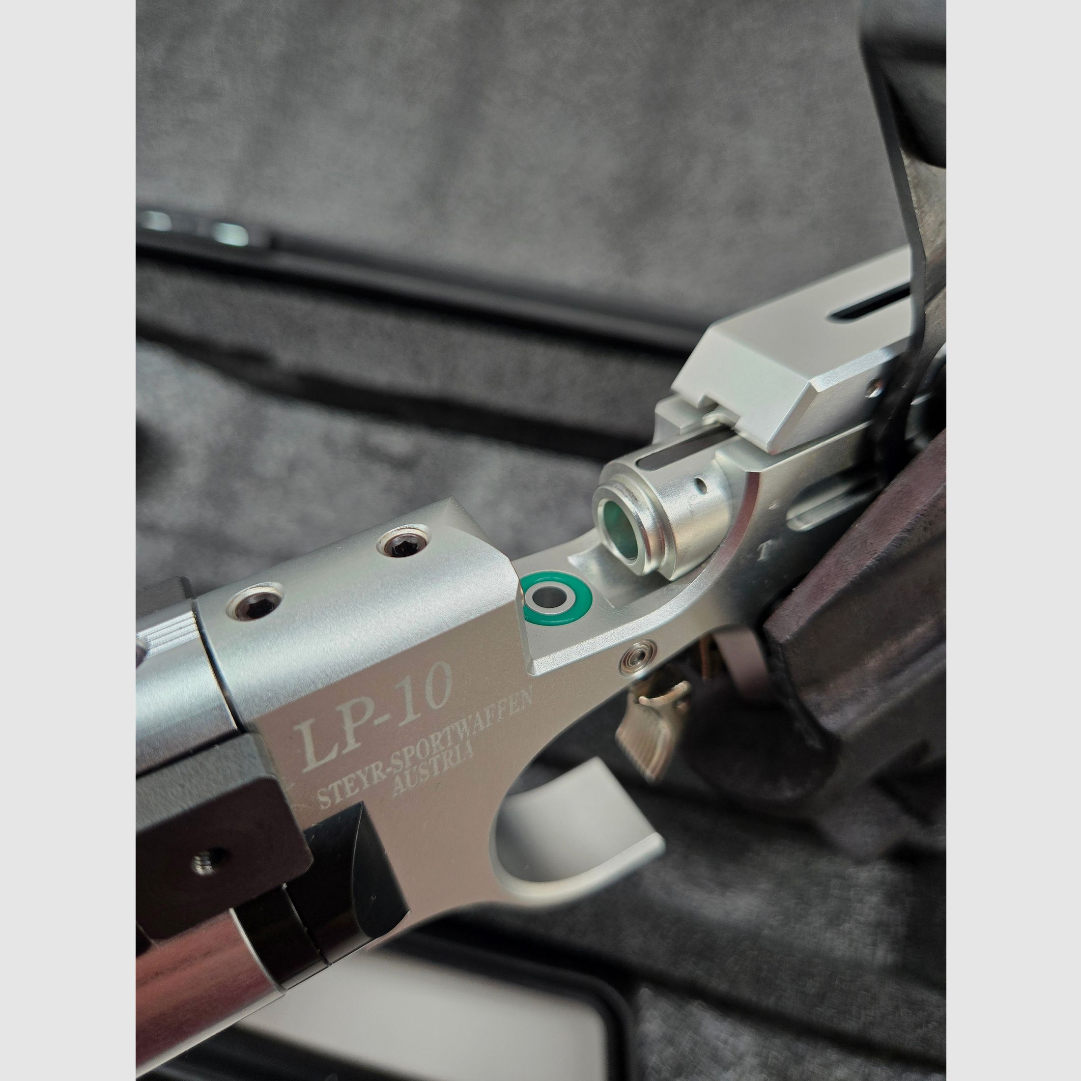 Steyr LP 10 with Rink grip