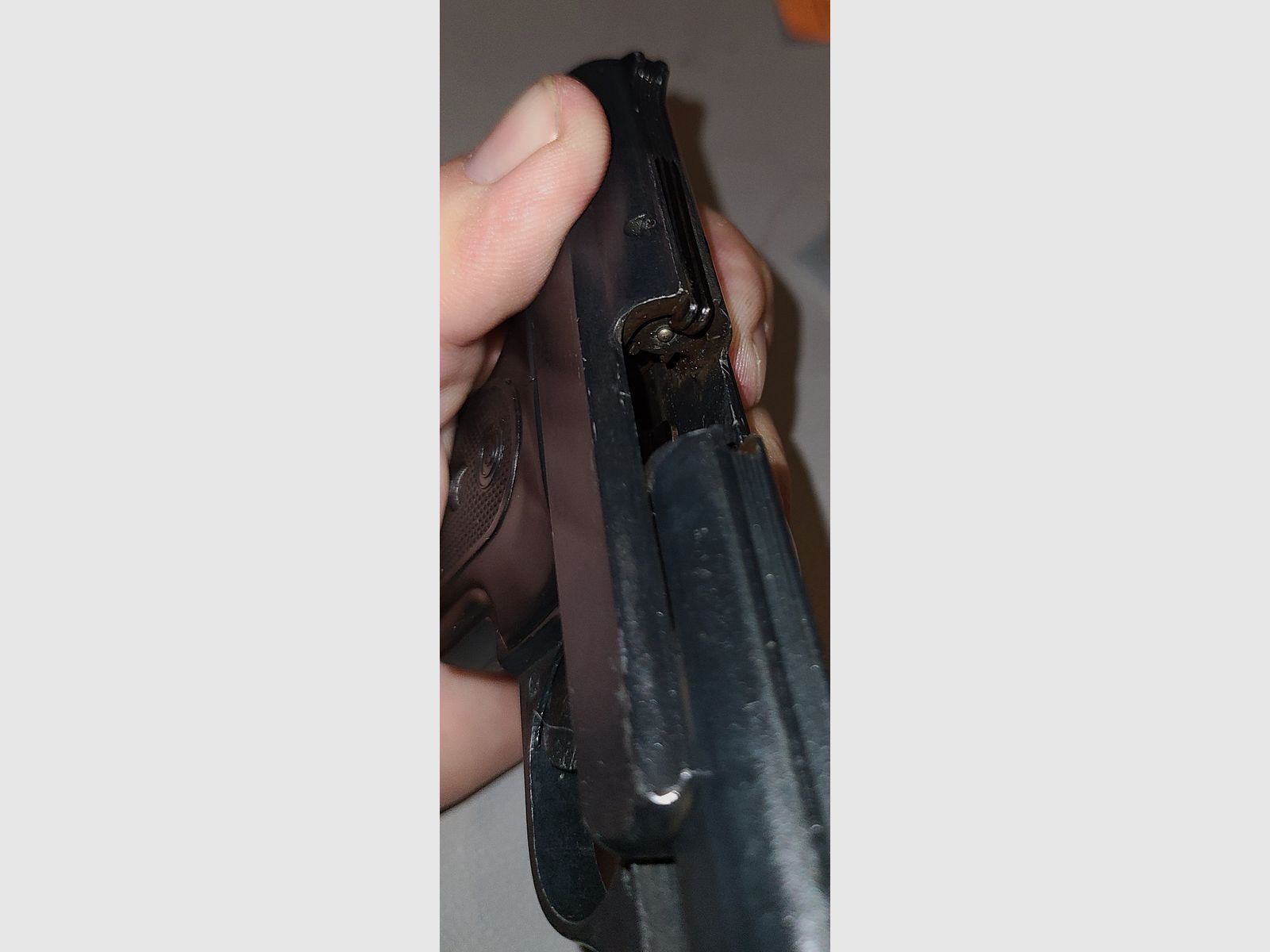 ME 8 DETEKTIVE  / ohne Zubehör / mit OVP / cal. 8mm / PTB 100/2  / SCHRECKSCHUSS GAS PISTOLE SILVESTER SELBSTVERTEIDIGUNG SAMMLUNG / GEBRAUCHT