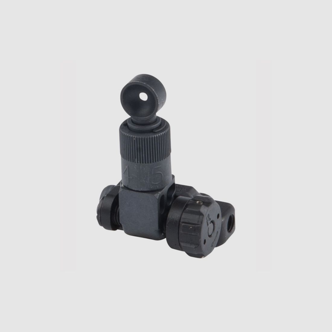 KNIGHTS ARMAMENT AR-15 FLIP-UP ADJ TACTICAL MICRO REAR SIGHT 600 METER BLK, imagen 3 de 6
