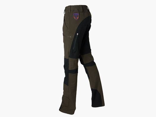 Hubertus Emma Jagdhose Olive/Schwarz