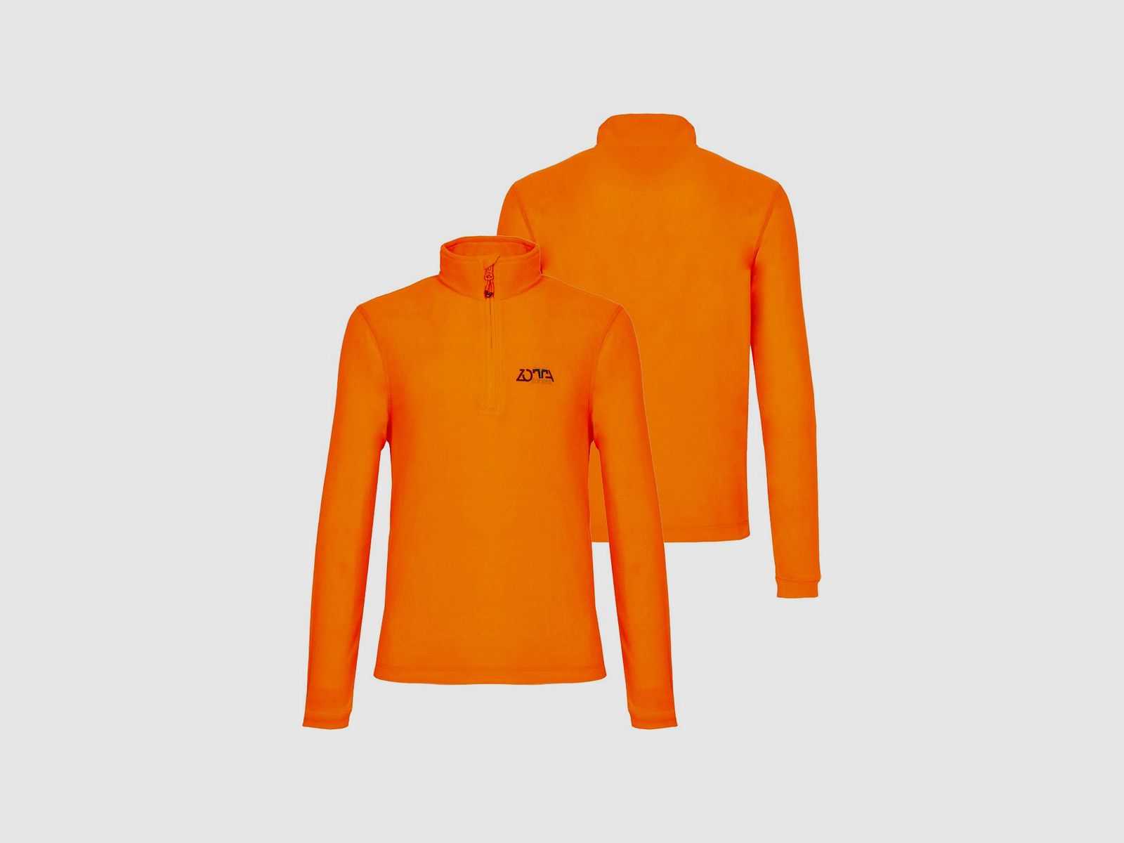 Zotta Forest - giacca pile Tempus man fleece arancione