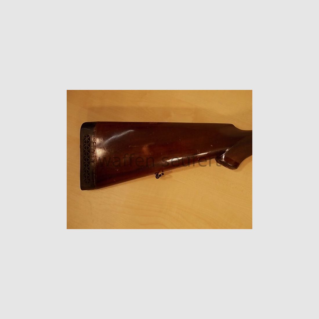 Forest double-barreled shotgun colored and engraved