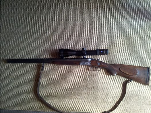 Sauer u. Sohn Drilling 8x57 IRS, 