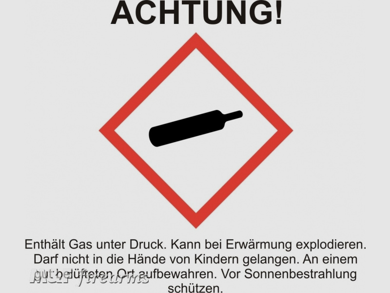 Co2-Kapsel 12gr passend für viele Airsoft- Softair- und Druckluft-Waffen