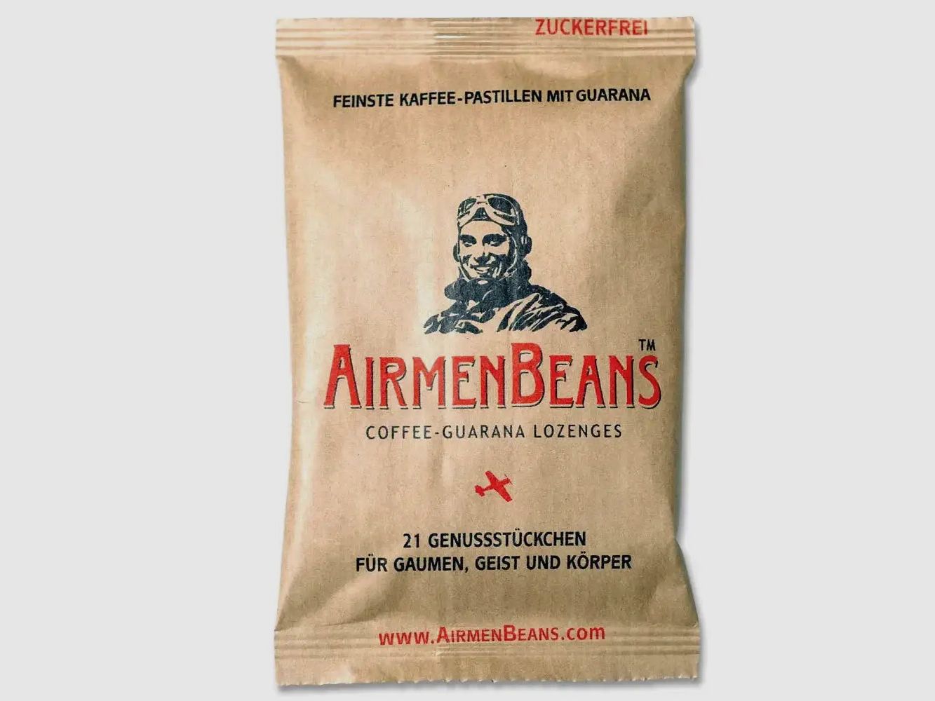 AirmenBeans AirmenBeans Kaffee-Guarana Pastillen