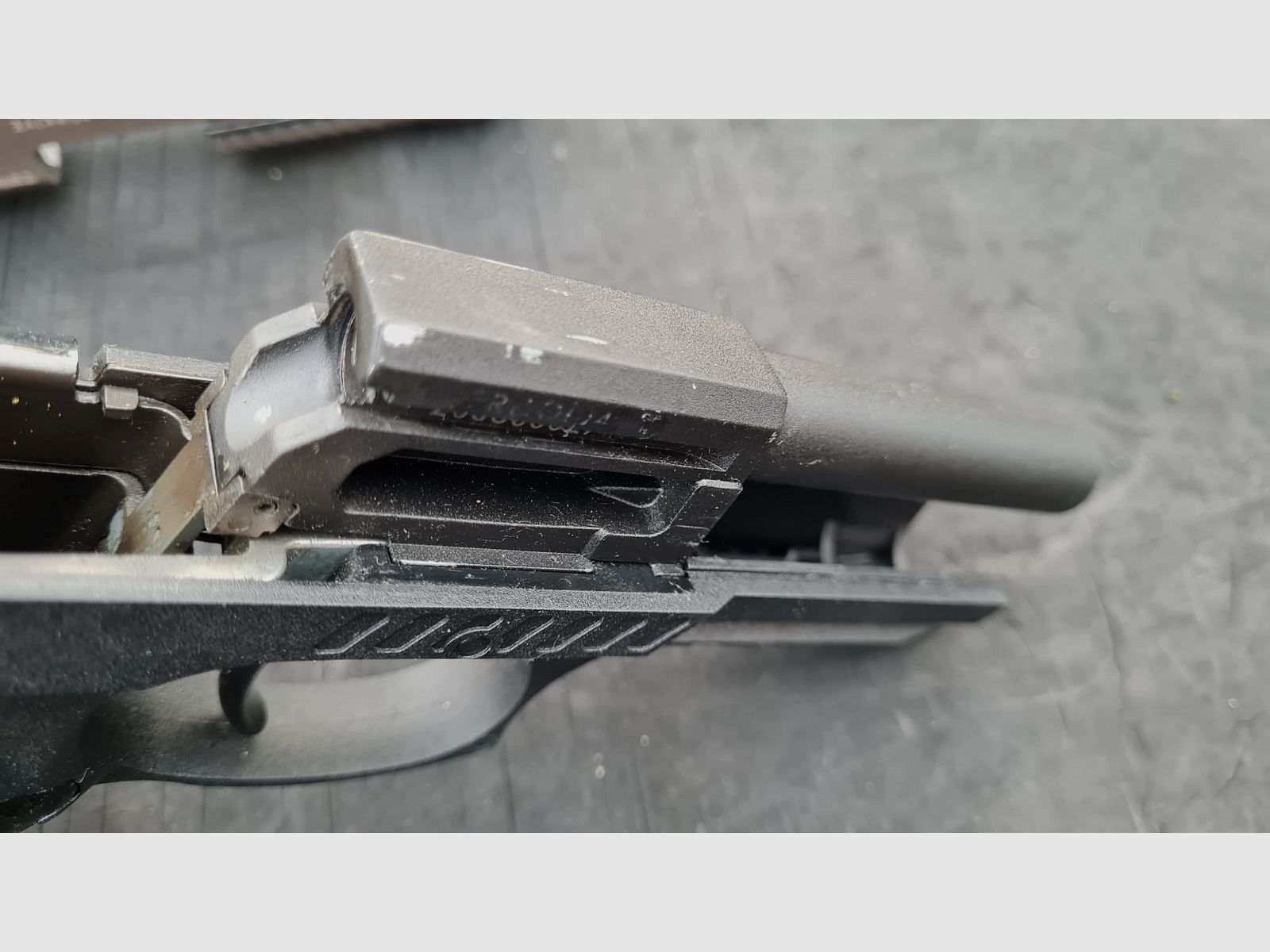 Zoraki 4918 Titan, 9mm P.A.K. PTB 1050