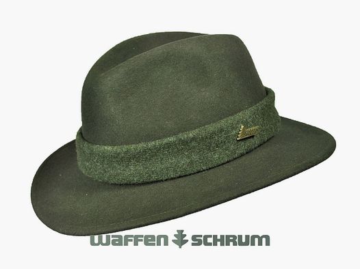 Chapeau en laine Rollbarer Skogen avec garniture lumineuse Olive