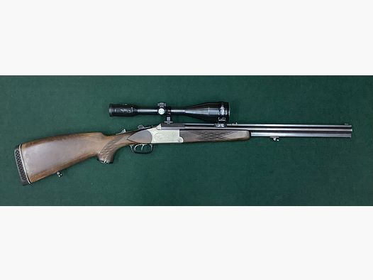 Bockbüchsflinte Blaser Kal. 12/70 .30-06 und El .22 Hornet mit ZF Kahles Helia S 8x56 Gebraucht