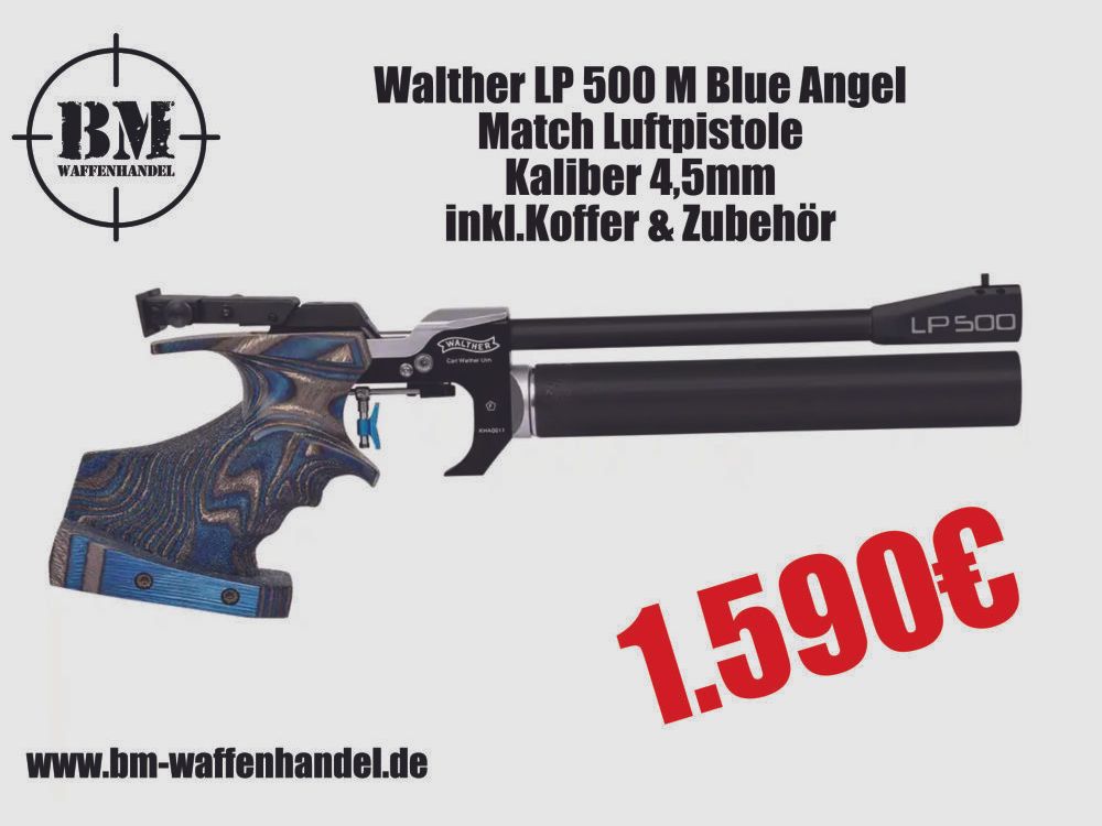 Walther LP 500 M Blue Angel