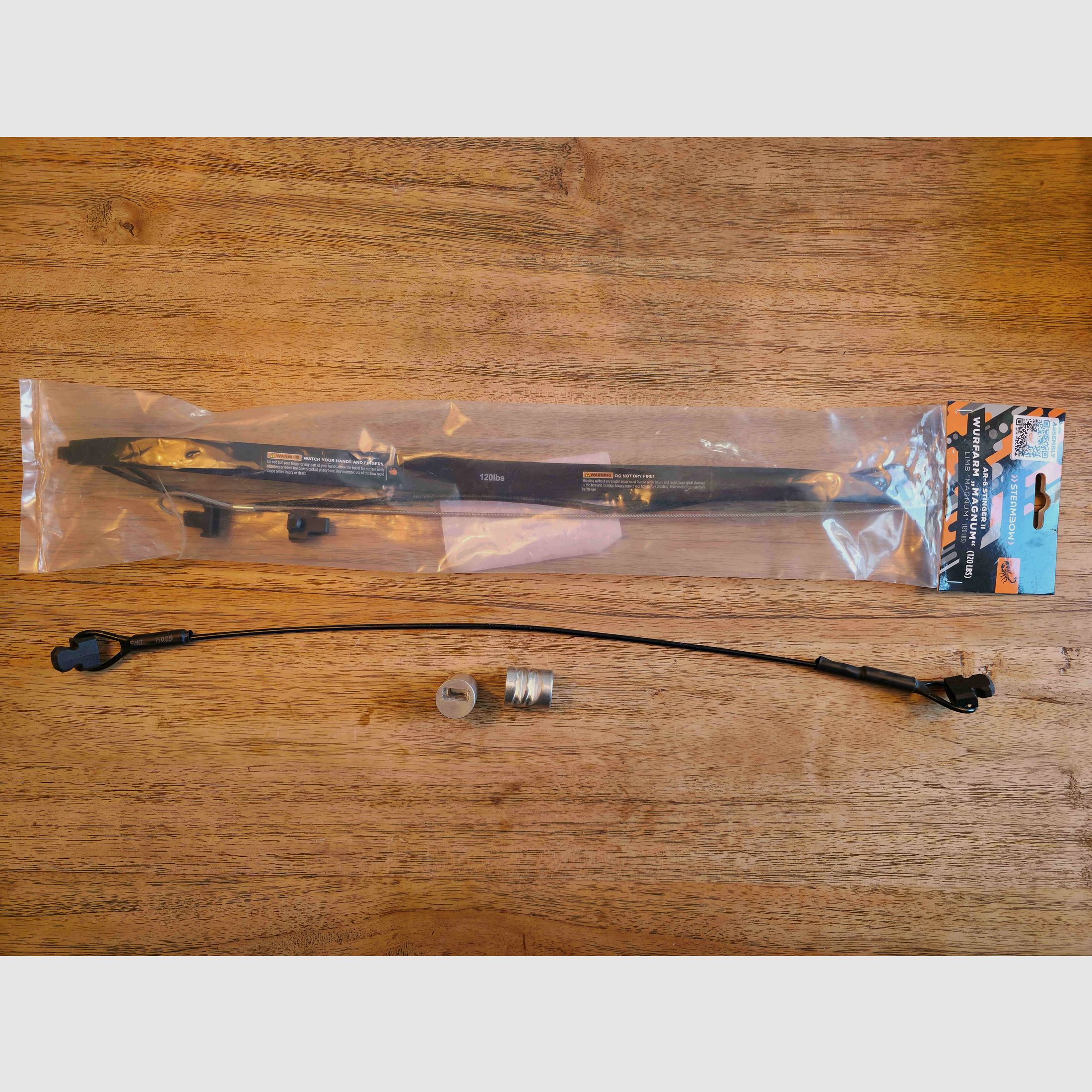 Steambow AR-6 Stinger II Tactical - SET - Viel Zubehör!