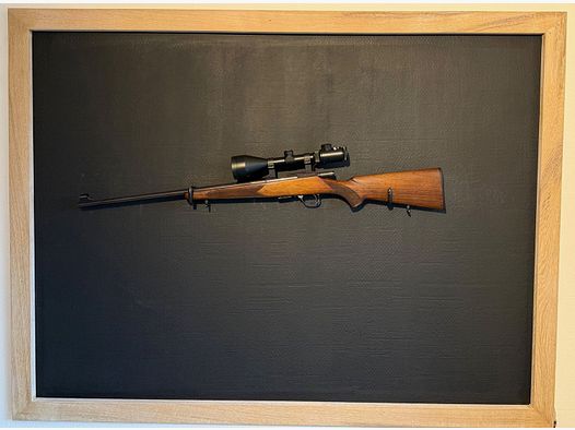 Suhler Jagdhütte Kal. 22 WinMag mit variablem ZF