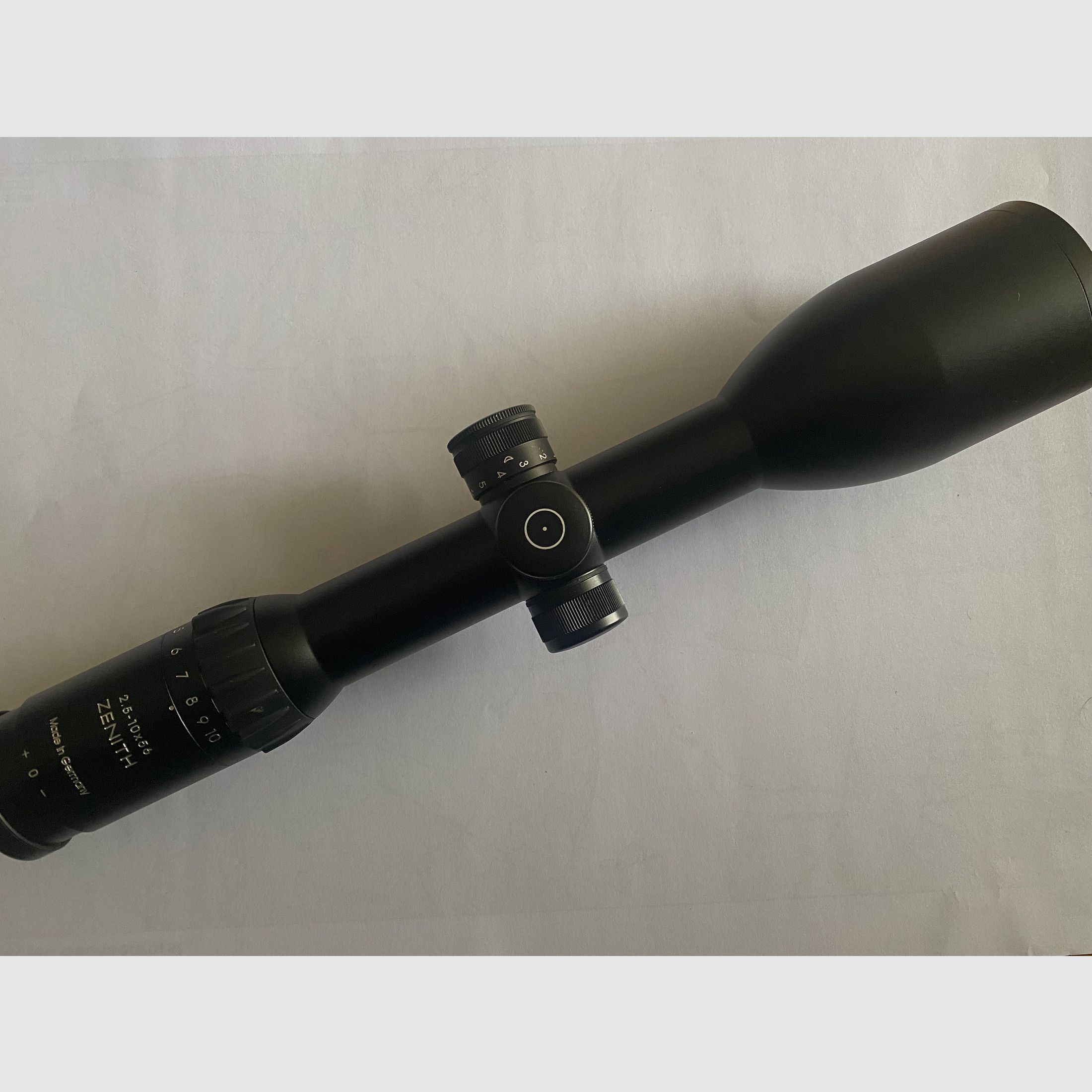 Zielfernrohr Schmidt & Bender, Zenith 2.5 - 10 x 56, LP mit Blasermontage