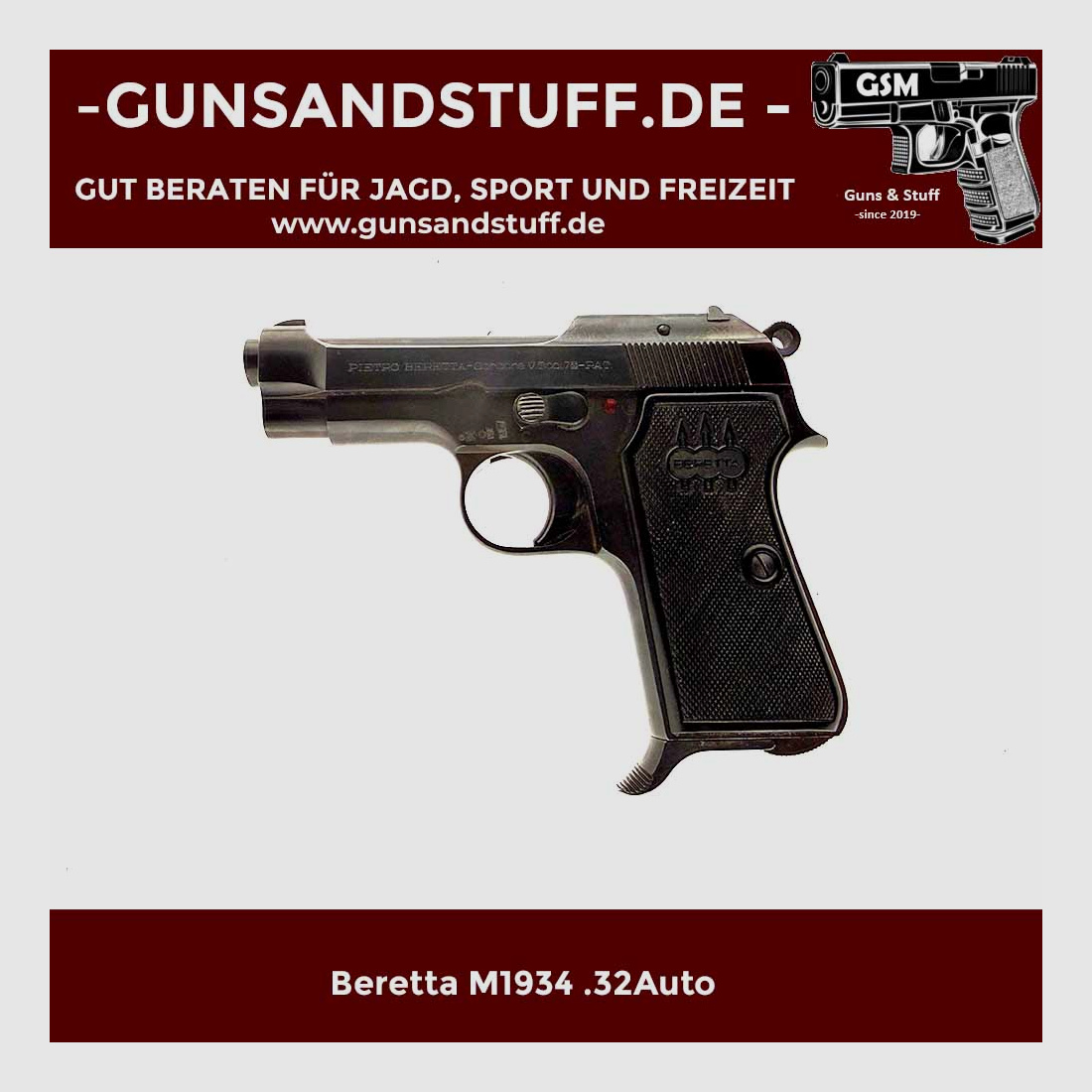 Beretta M1934 7,65mmBrowning