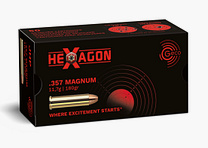 GECO 2319117 .357 Mag. Hexagon 11,7 g 180 gr Revolvermunition