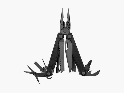 Leatherman CHARGE + Czarny, Molle Holster, Czarny