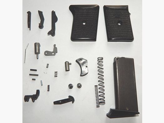 Vervangonderdelen voor pistool SM 10, 8 mmK