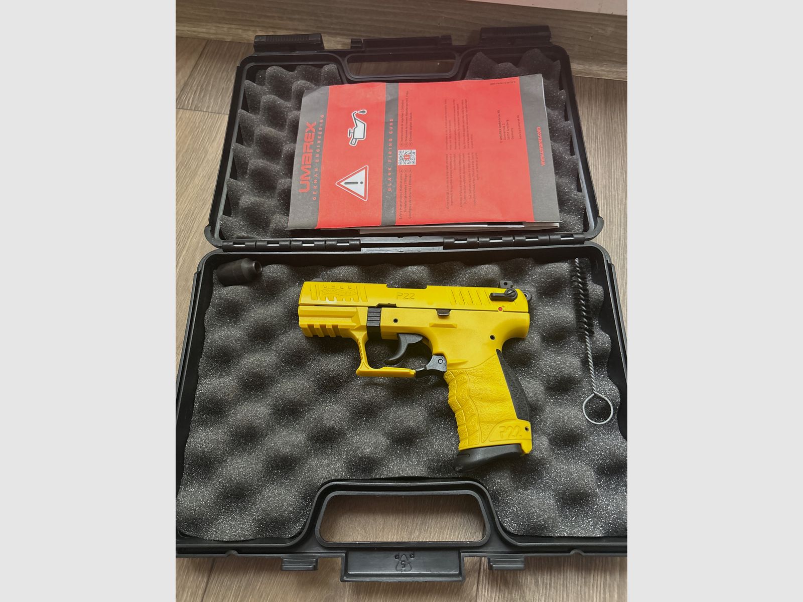 Walther P22Q Tweety – 9 mm P.A.K., afbeelding 1 van 3