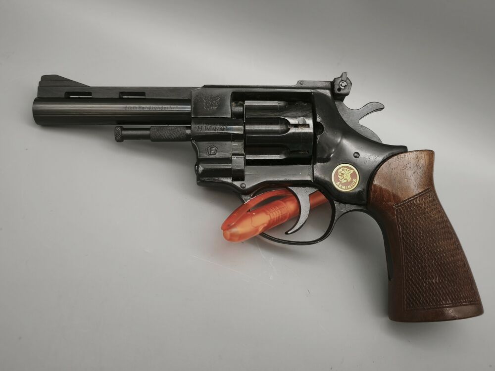 Revolver Weihrauch Arminius HW4 4" 4mm RF Long "Sans besoin" #139 4mmRF Long