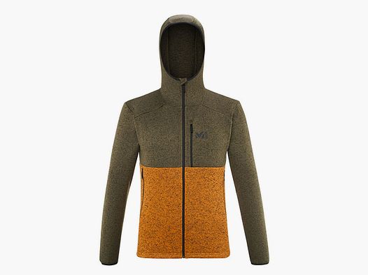 PILE UOMO – MILLET – TRIBENI HOODIE M Maracuja/Field
