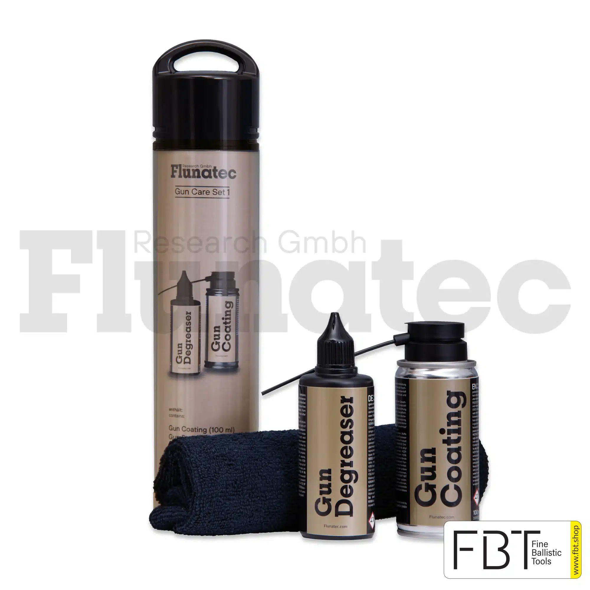Flunatec | Fluna Waffen Pflegeset 1 | High End Waffenpflege einfach!