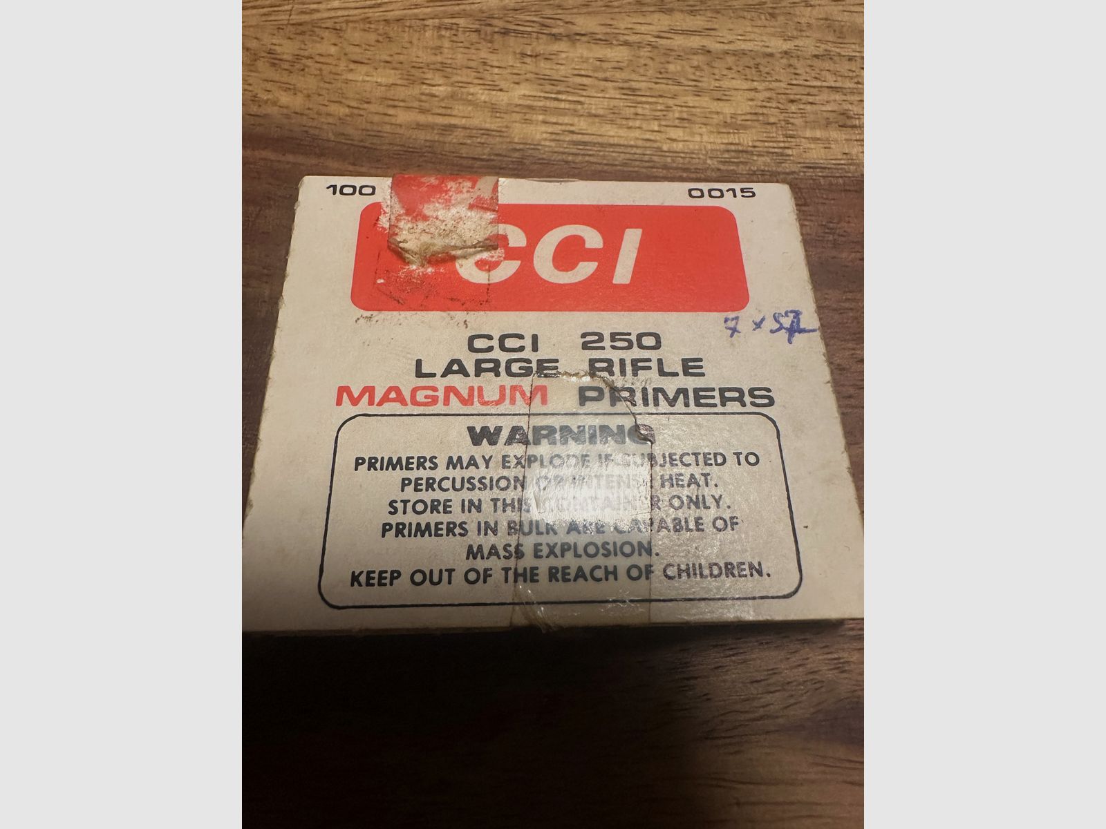 CCI 250 Large Rifle Magnum Primers  100 Stück 