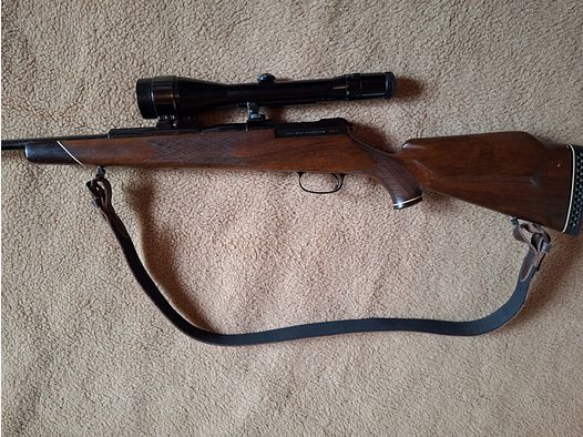 Rifle de repetición Mauser con sistema de telescopio, modelo 66 S, calibre 6,5 x 68, Zeiss Diavari-Z 2,5 - 10 x 52
