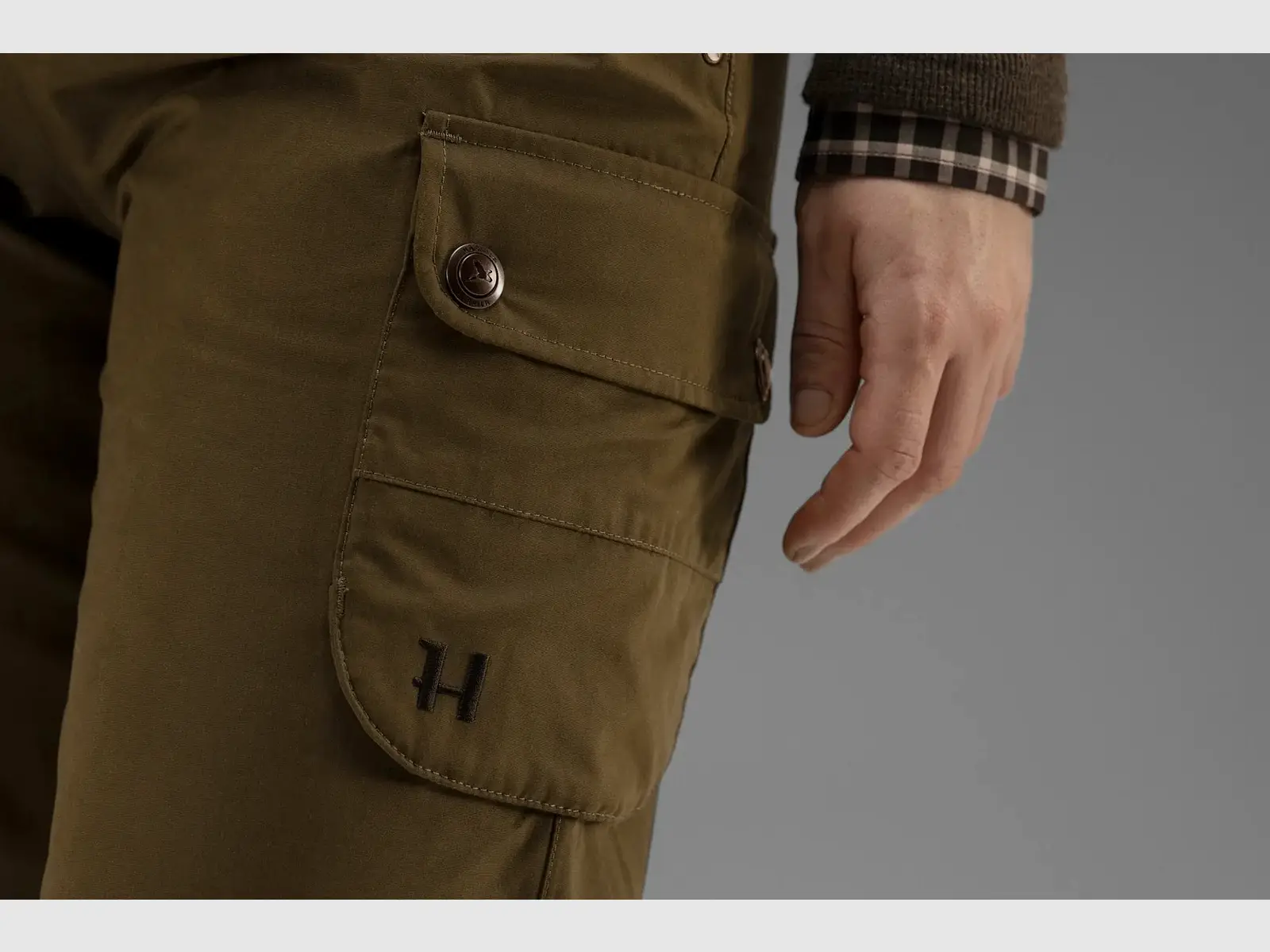 Härkila Retrieve pantalon pour femme, olive chaud, image 4 sur 8
