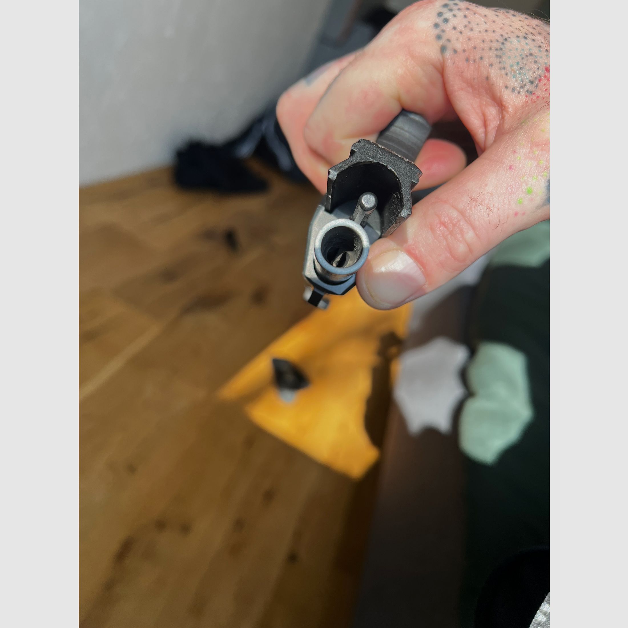 Walther P99 Muy profunda bloqueo de cañón