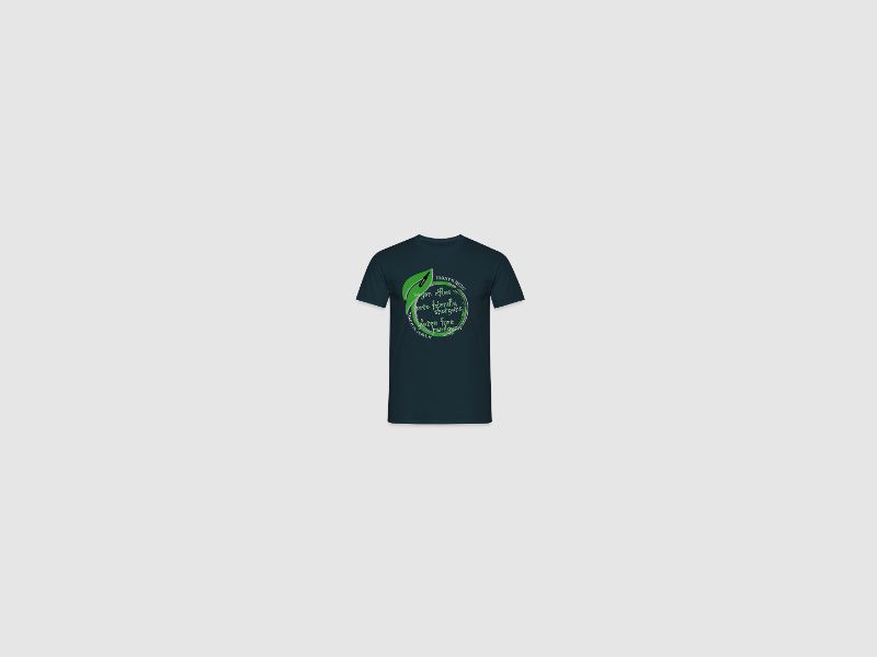 vegan rifles - Männer T-Shirt Taubenblau