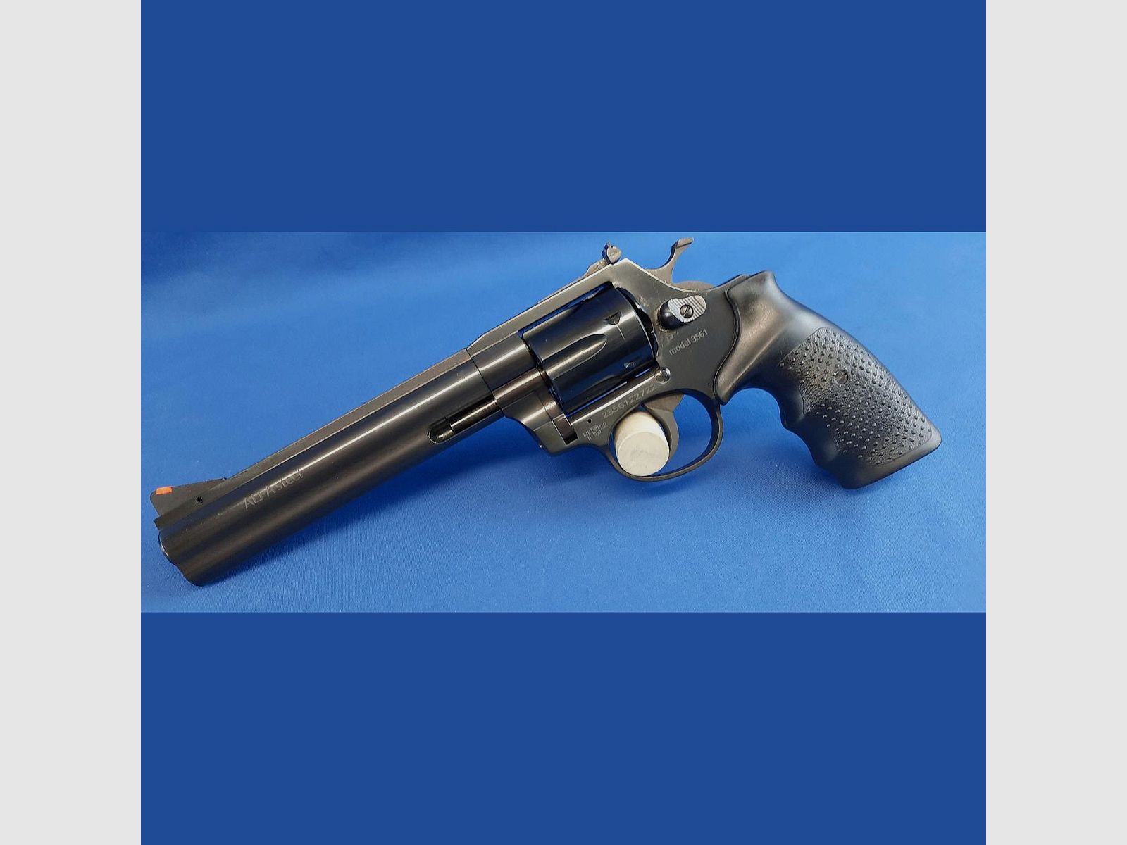 Alfa Proj Steel Mod.3561 Kal.357Mag. LL:6 Zoll blued „“ABVERKAUF““, Bild 1 von 3