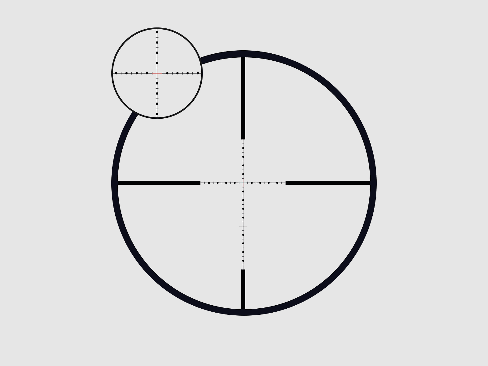 Meopta Lunette MeoTac 3-12×50, image 2 sur 2