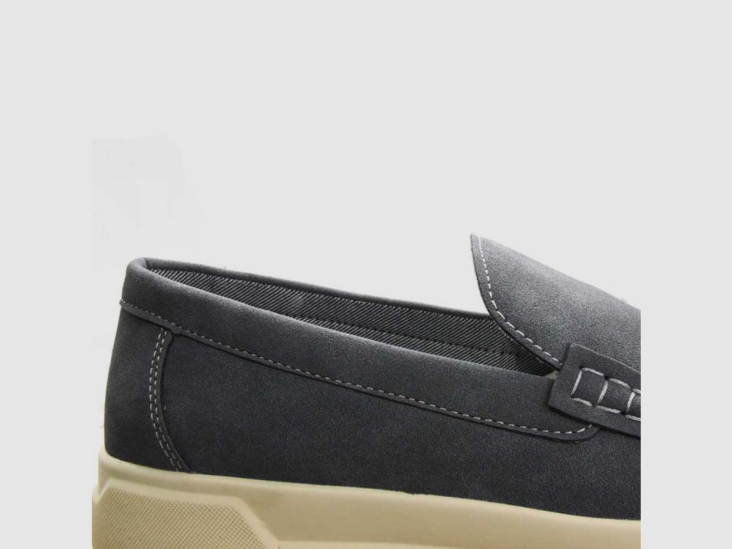 Blue moccasins textile mesh PU sole - Outdoor comfort, image 10 of 12