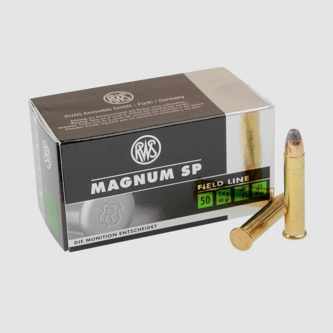 RWS Magnum SP 40grs 50St .22wmr