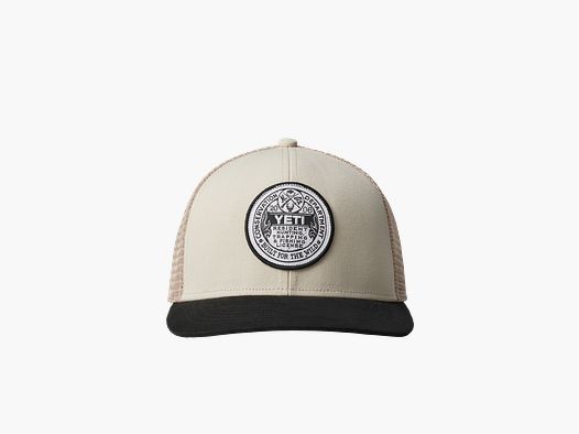 YETI TRAPPING LICENCE TRUCKER CAP Taupe
