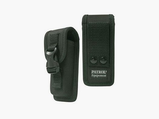 Pouch per caricatori semi-rigida con pattina per caricatori 9×19 doppi