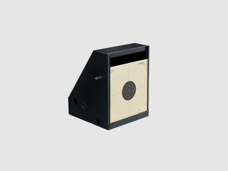Bullet trap 17x17 cm - incl. 4 metal targets
