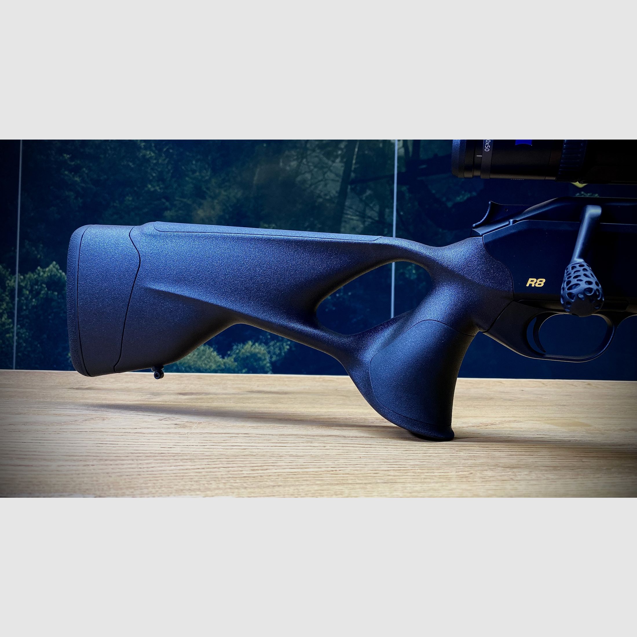 Blaser R8 Ultimate / Elastomer Einlagen / ZEISS Victory HT 2,5-10x50 / Roedale 50XK+ / M15x1 Kaliber&Lauflänge nach Wahl