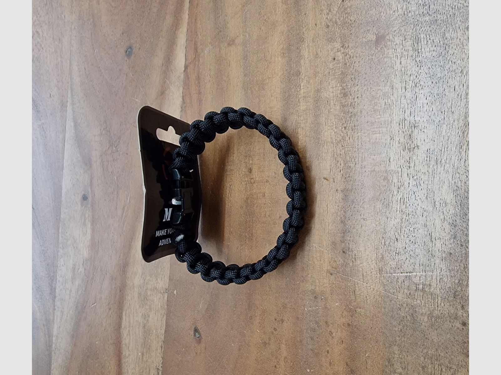 MFH – Armband “Paracord” / Grösse S / Schwarz, Bild 3 von 3